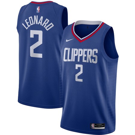Herren NBA LA Clippers Trikot Kawhi Leonard 2 Nike 2020-2021 Icon Edition Swingman